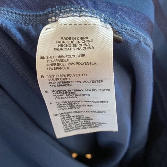 Adidas Heathered Navy Tennis Golf Skort Athletic Skort Pickleball Pickle Ball - Picture 5 of 9